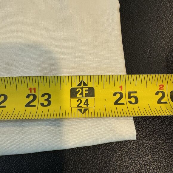 Roundtree & Yorke Gold Label 17 35 Yellow Long Sleeve Button Up Dress Shirt - Picture 5 of 6